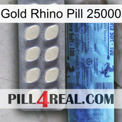 Gold Rhino Pill 25000 34